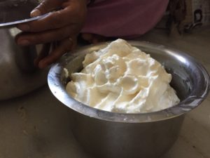 homemade makkhan