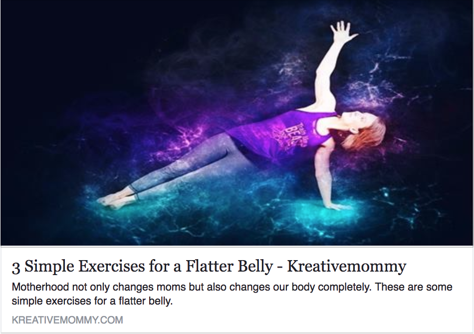 3 Simple Exercises for a Flatter Belly